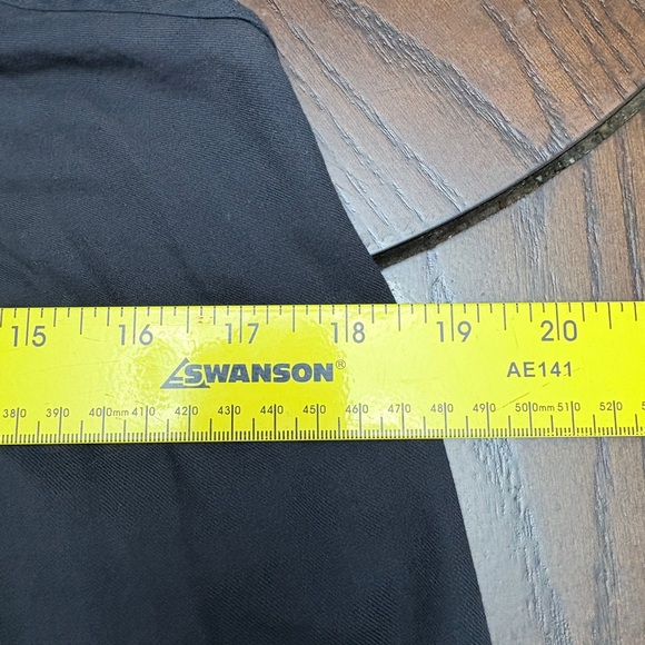 J. Crew Classic Black ruffle hem Dress - Picture 5 of 6